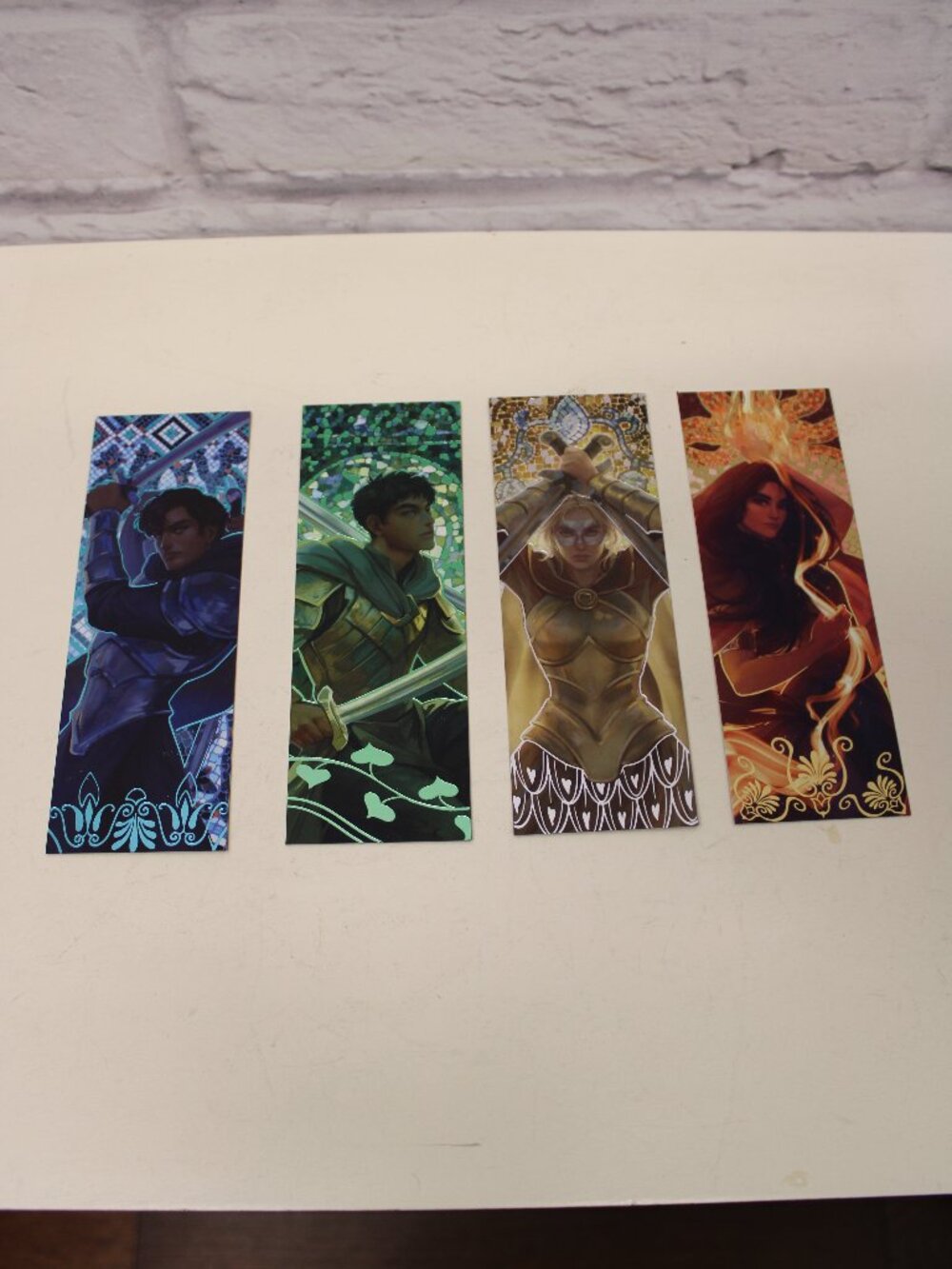 Fairyloot Foiled Bookmarks An Ember in the Ashes Set of 4